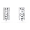 Swarovski Further Hoop Earrings In White