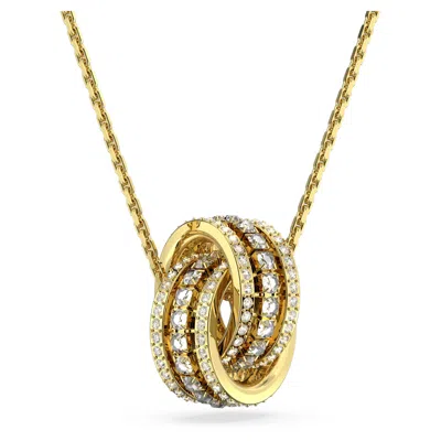 Swarovski Further Necklace In Gold