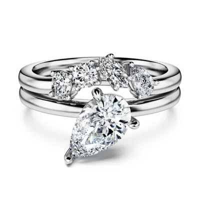 Swarovski Galaxy Ring In White