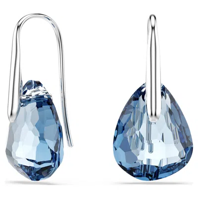 Swarovski Galet Drop Earrings In Blue