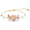 Swarovski Gema Armband In 粉紅色