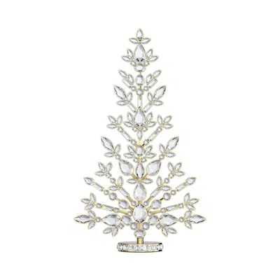 Swarovski Gema Crystal Holiday Tree Figurine In White