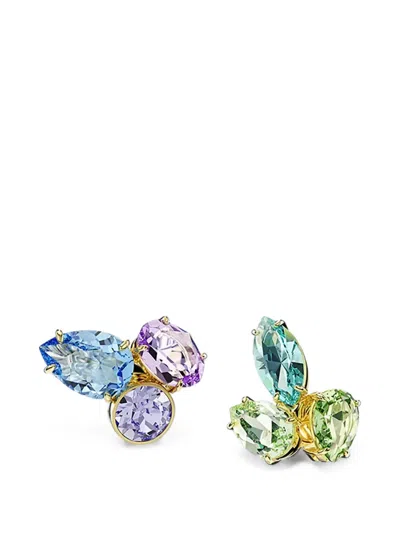 Swarovski Gema Crystal-embellished Ear Cuffs In Transparent