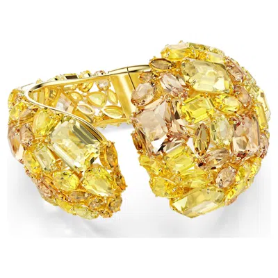Swarovski Gema Cuff In Yellow