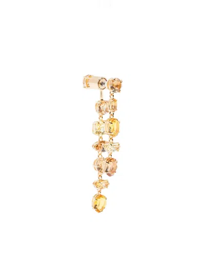 Swarovski Gema Drop Earrings In Gold