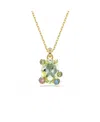 Swarovski Gema Crystal Pendant Necklace In Multicolored