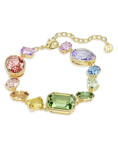 Swarovski Gema Mixed Crystal Flex Bracelet In Multi