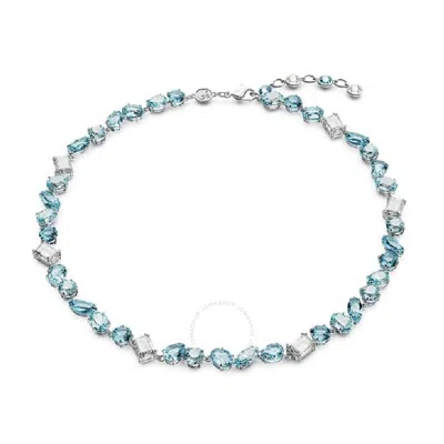 Swarovski Gema Crystal-embellished Necklace In Metallic