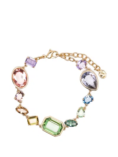 Swarovski Gema Multi-cut Bracelet In Gold