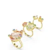Swarovski Gema Multicolored Ring Set (3)