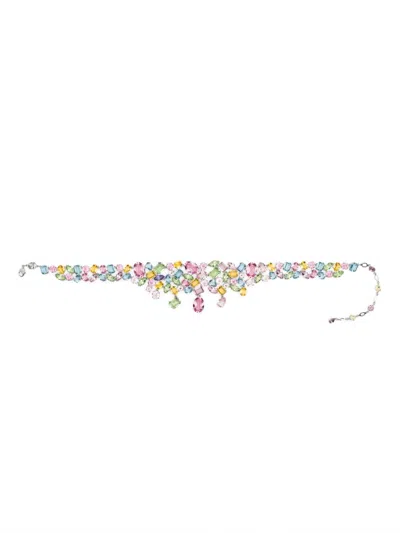 Swarovski Gema Necklace In Silver