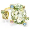 Swarovski Gema Offener Ring In Green