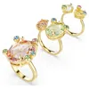 Swarovski Gema Ring In Multicolored