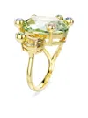 Swarovski Gemma Open Ring In Gold
