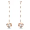 Swarovski Generation Drop Earrings In White