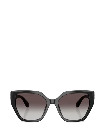 Swarovski Geometric-frame Sunglasses In Schwarz