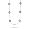 Swarovski Globe Strandage Rhodium-plated Crystal Long Necklace In Multi