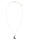 Swarovski Gold Metal Luna Necklace