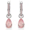 Swarovski Gold-plated Crystals Drop Earrings