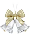 Swarovski Gold-tone And Crystal Bell Ornament In No Color