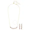 Swarovski Gold-tone Constella Set