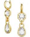 Swarovski Dextera Crystal Drop Earrings In Gold