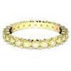 Swarovski Matrix Ring In Yellow