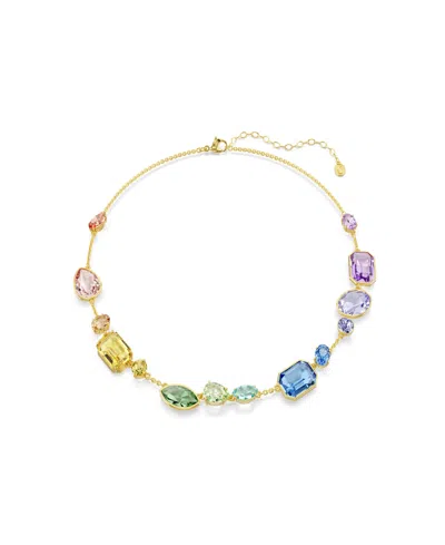 Swarovski Gold-tone Plated Gema Necklace