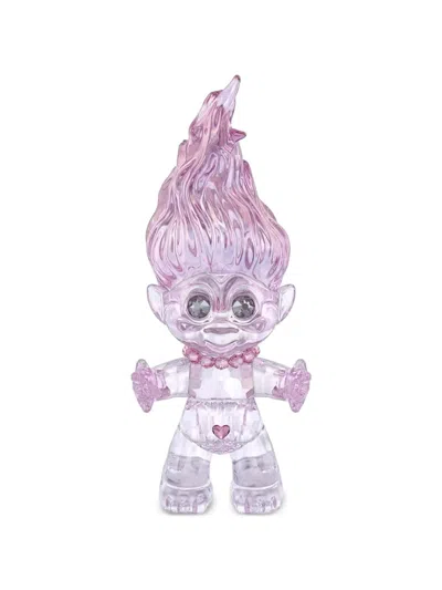 Swarovski Good Luck Trolls Faceted Ornament In Multi