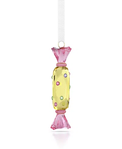 Swarovski Holiday Cheers Dulcis Candy Ornament In Yellow