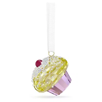 Swarovski Holiday Cheers Dulcis Muffin Ornament In Multi