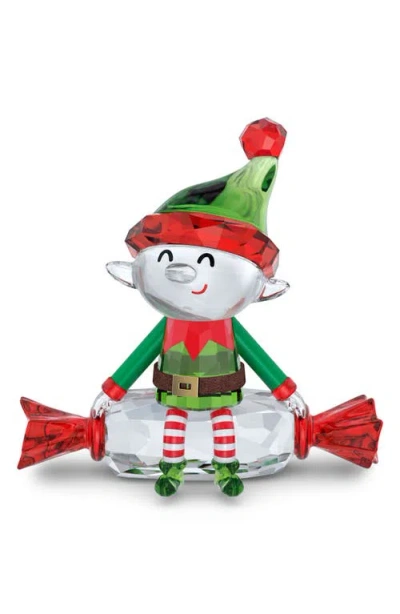 Swarovski Holiday Cheers Dulcis Christmas Elf In Multicolored