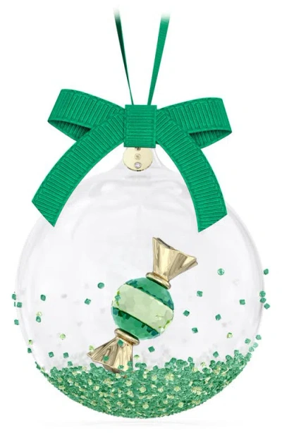Swarovski Holiday Cheers Dulcis Ornament In Green