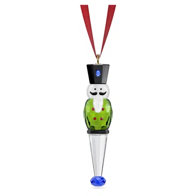 Swarovski Holiday Cheers Nussknacker Ornament In Green