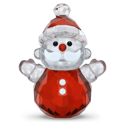 Swarovski Holiday Cheers Schaukelnder Weihnachtsmann In Red
