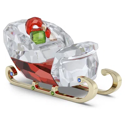 Swarovski Holiday Cheers Schlitten In Red