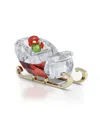 Swarovski Holiday Cheers Sleigh Figurine In Multi
