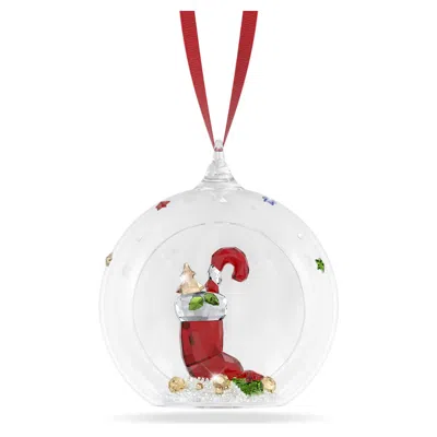 Swarovski Holiday Cheers Nikolausstiefel Und Bonbon Weihnachtskugel In Multi