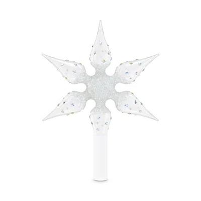 Swarovski Holiday Magic Classics Tree Topper In Clear