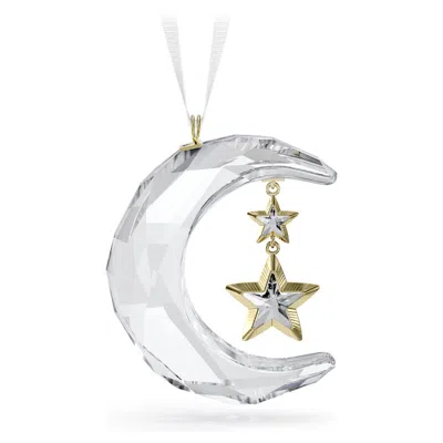 Swarovski Holiday Magic Mond Ornament In White