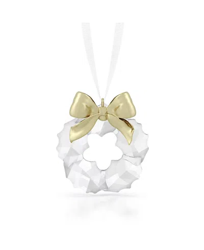 Swarovski Holiday Magic Wreath Ornament In White