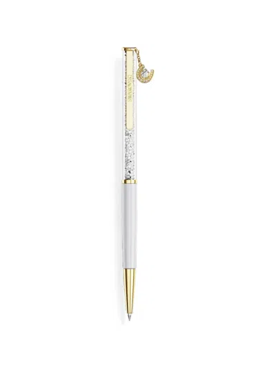 Swarovski Horseshoe Crystal-embellished Pen In Multi
