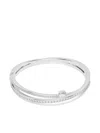 Swarovski Hyperbola Bangle In Silver