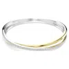 Swarovski Hyperbola Bangle In White