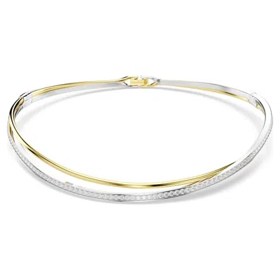 Swarovski Hyperbola Choker In White