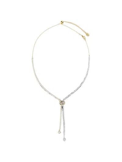 Swarovski Hyperbola Crystal-embellished Necklace In Gold