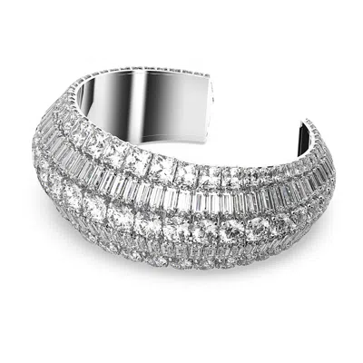 Swarovski Hyperbola Cuff In White