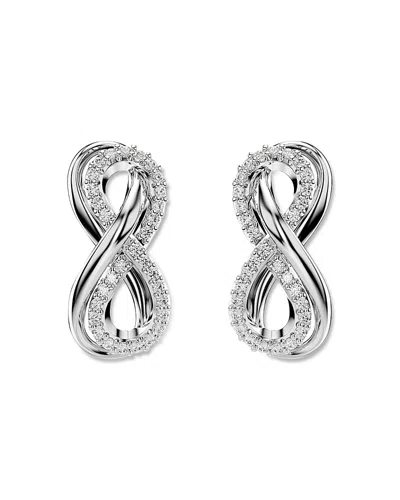 Swarovski Hyperbola Stud Earrings In Silver