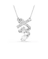 Swarovski Hyperbola Spiral Pendant Necklace In Silver