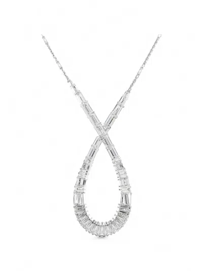 Swarovski Hyperbola Pendant Necklace In Metallic
